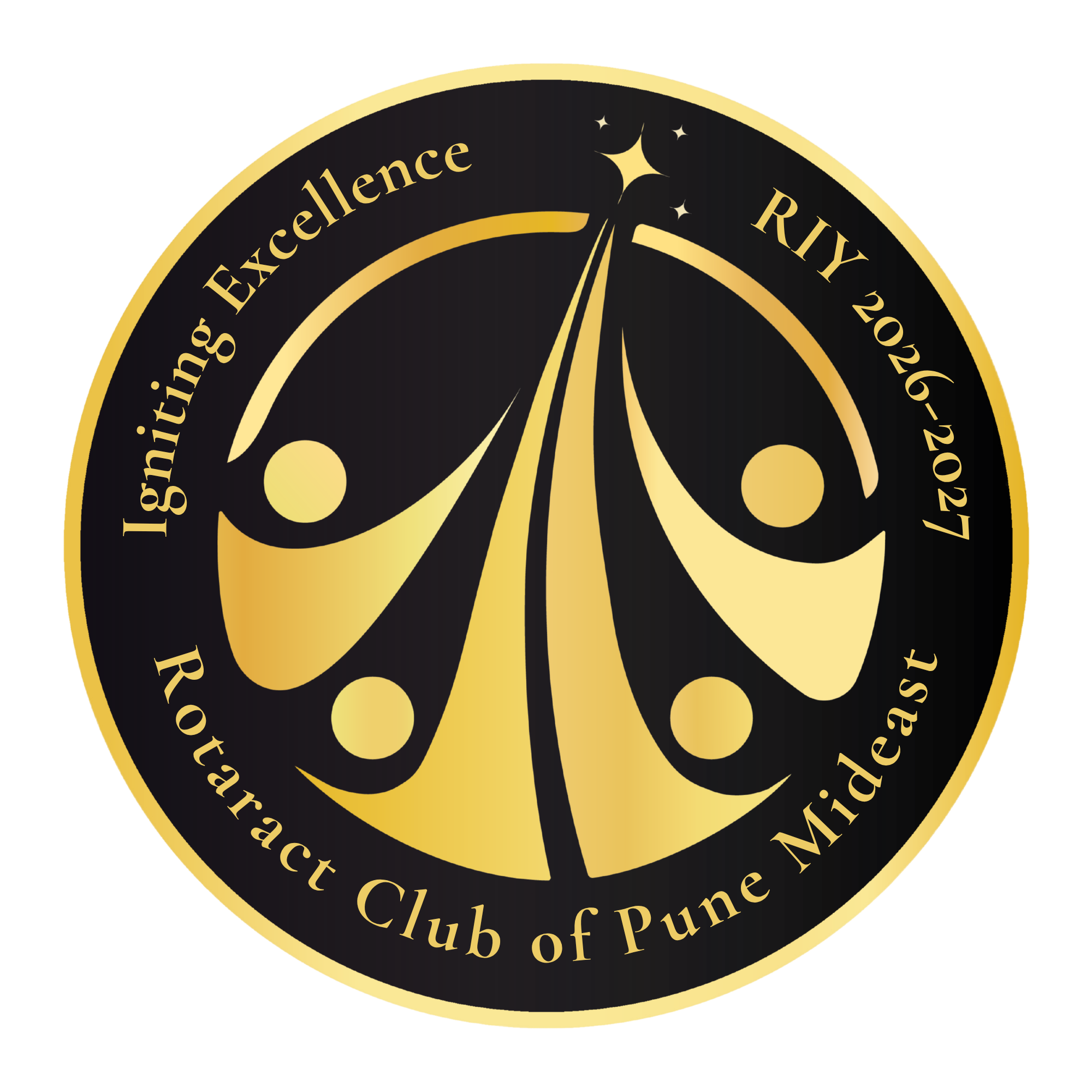 Rotaract Club of Pune Mideast logo