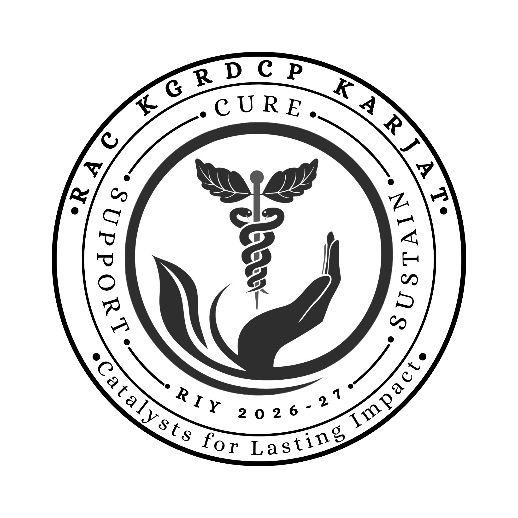 Rotaract Club of Konkan Gyanpeeth Rahul Dharkar College Of Pharmacy Karjat logo